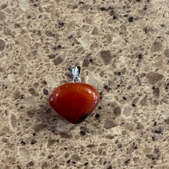 Natural Stone Pendant Necklace - Multi-Color Polished Gemstones - Picture 6 of 11